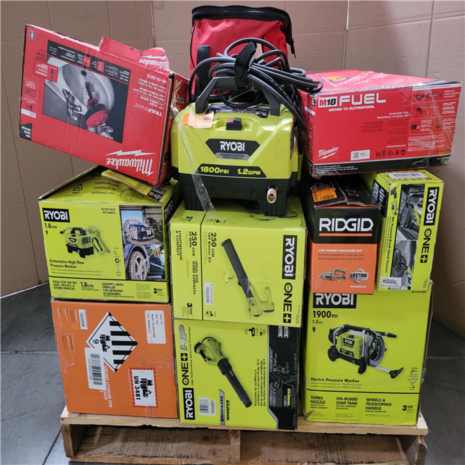 CALIFORNIA AS-IS TOOL PALLET