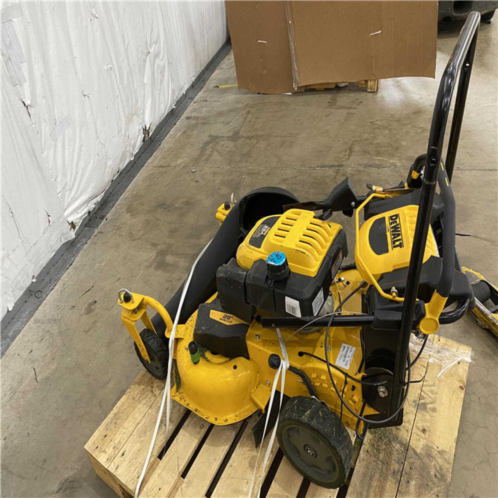 Houston Location - AS-IS Dewalt 224cc lawn mower