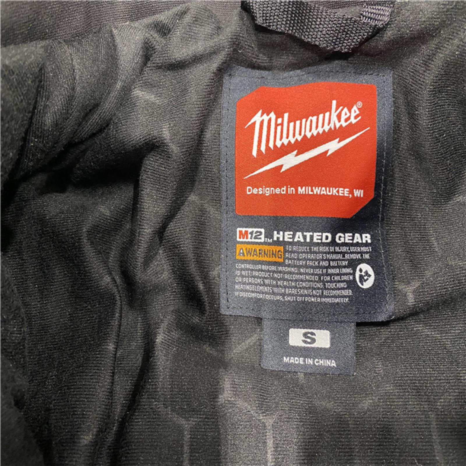 AS-IS Milwaukee S Unisex Heated Jacket Kit Black