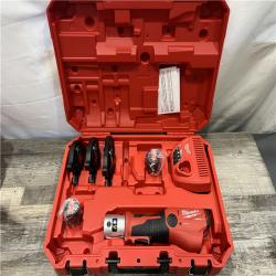 AS-IS Milwaukee 12-Volt Lithium-Ion FORCE LOGIC Copper Press Tool Kit
