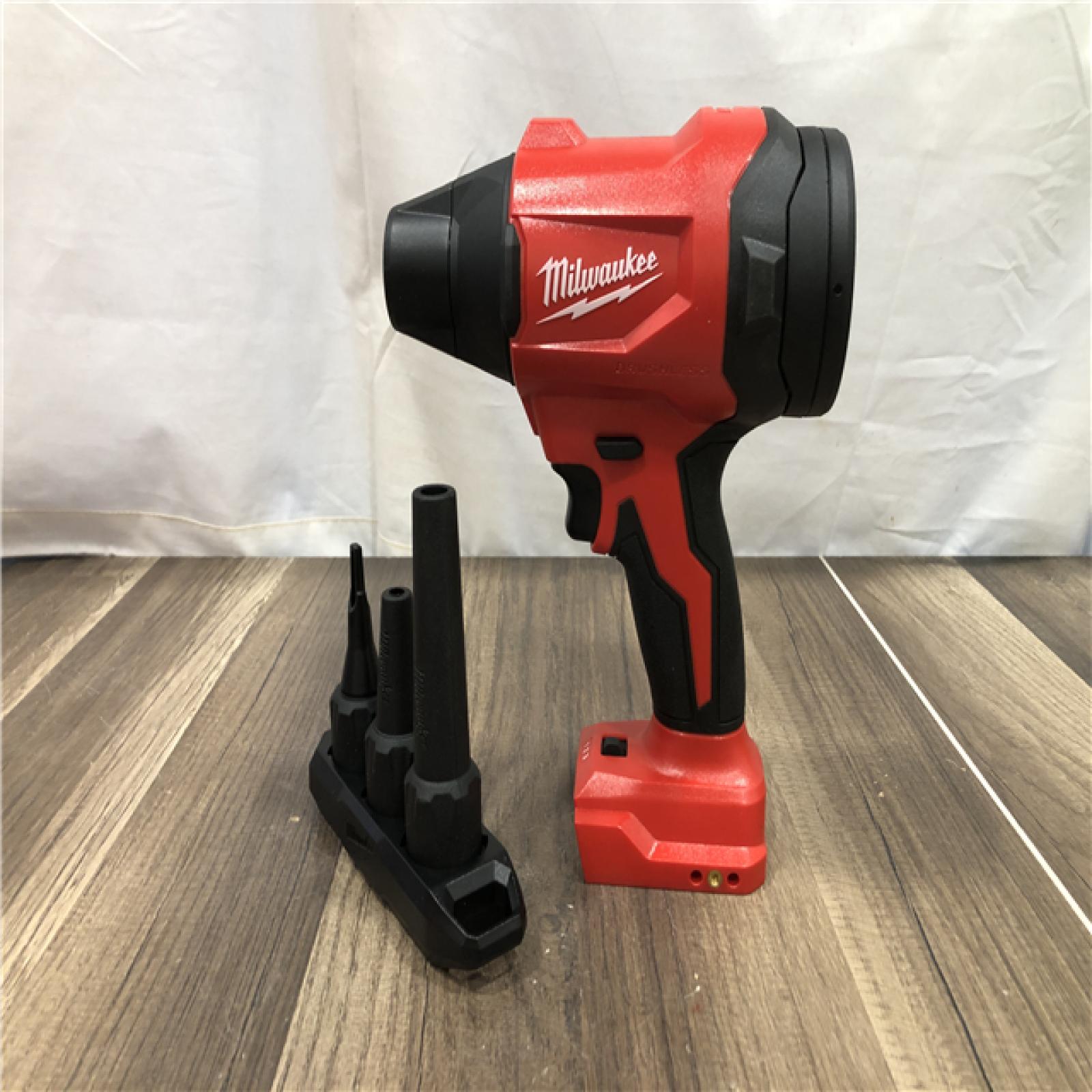 AS-IS Milwaukee 18V Lithium-Ion 570 MPH Brushless Cordless Precision Blower with Variable Speed Trigger and Trigger Lock