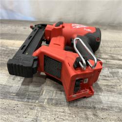 AS-IS Milwaukee FUEL 18-Volt Lithium-Ion Brushless Cordless 18-Gauge 1/4 in. Narrow Crown Stapler (Tool-Only)