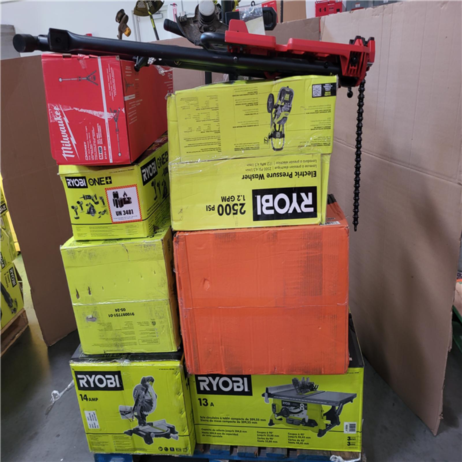 CALIFORNIA AS-IS TOOL PALLET