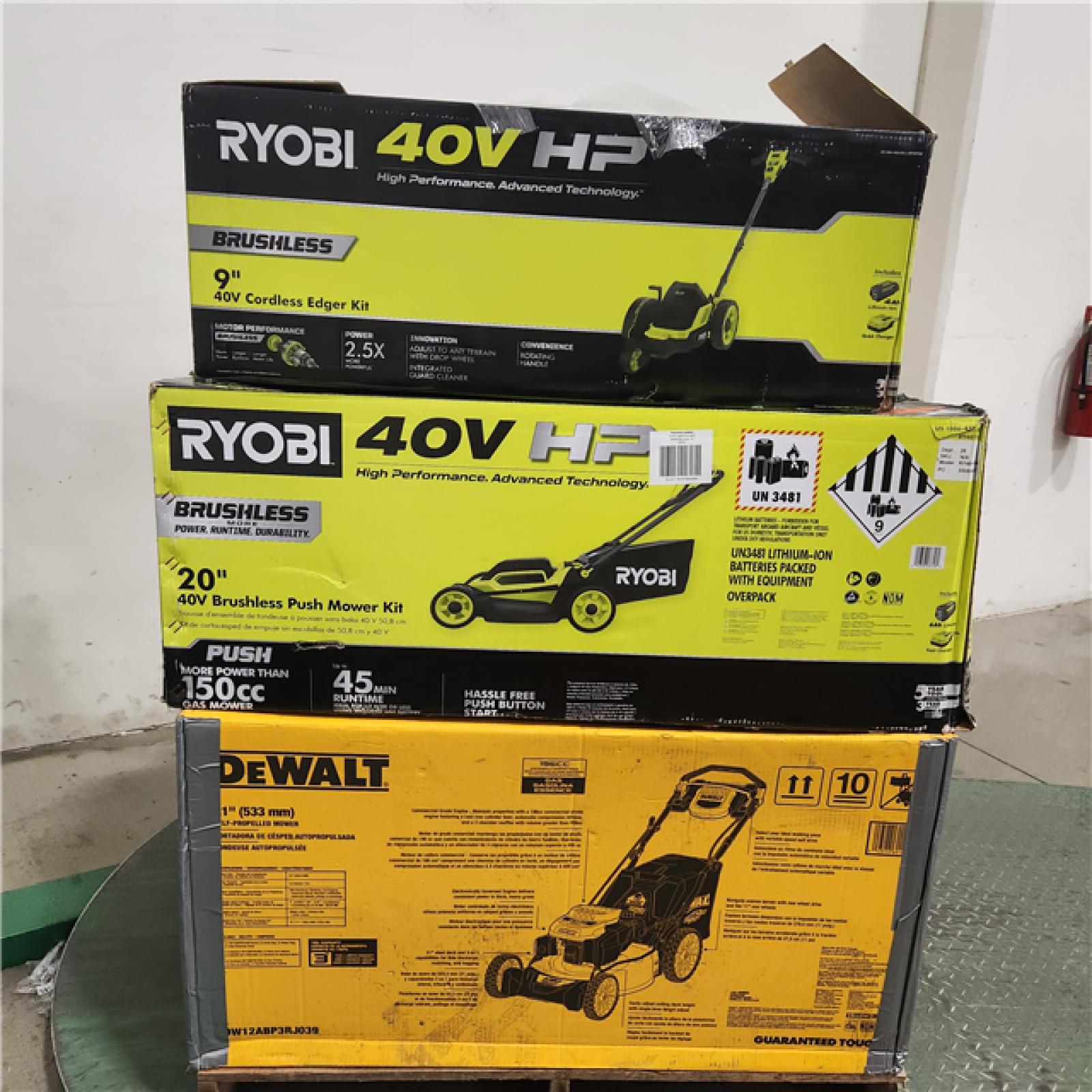 Dallas Location - As-Is Lawn Mower Pallet