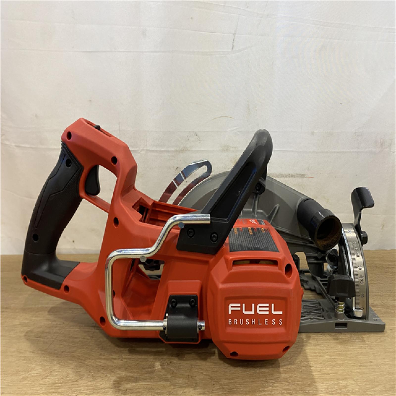 AS-IS Milwaukee FUEL 18V Lithium-Ion Cordless 7-1/4 in. Rear Handle Circular Saw (Tool-Only)
