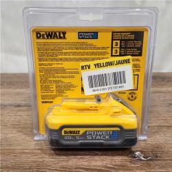 NEW! Dewalt 20V Max Powerstack 5Ah Battery Pack (1 UNITS)