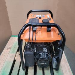 CALIFORNIA AS-IS GENERAC 6 875/5 500-WATT ELECTRIC SWITXH GASOLINE POWERED PORTABLE GENERATOR