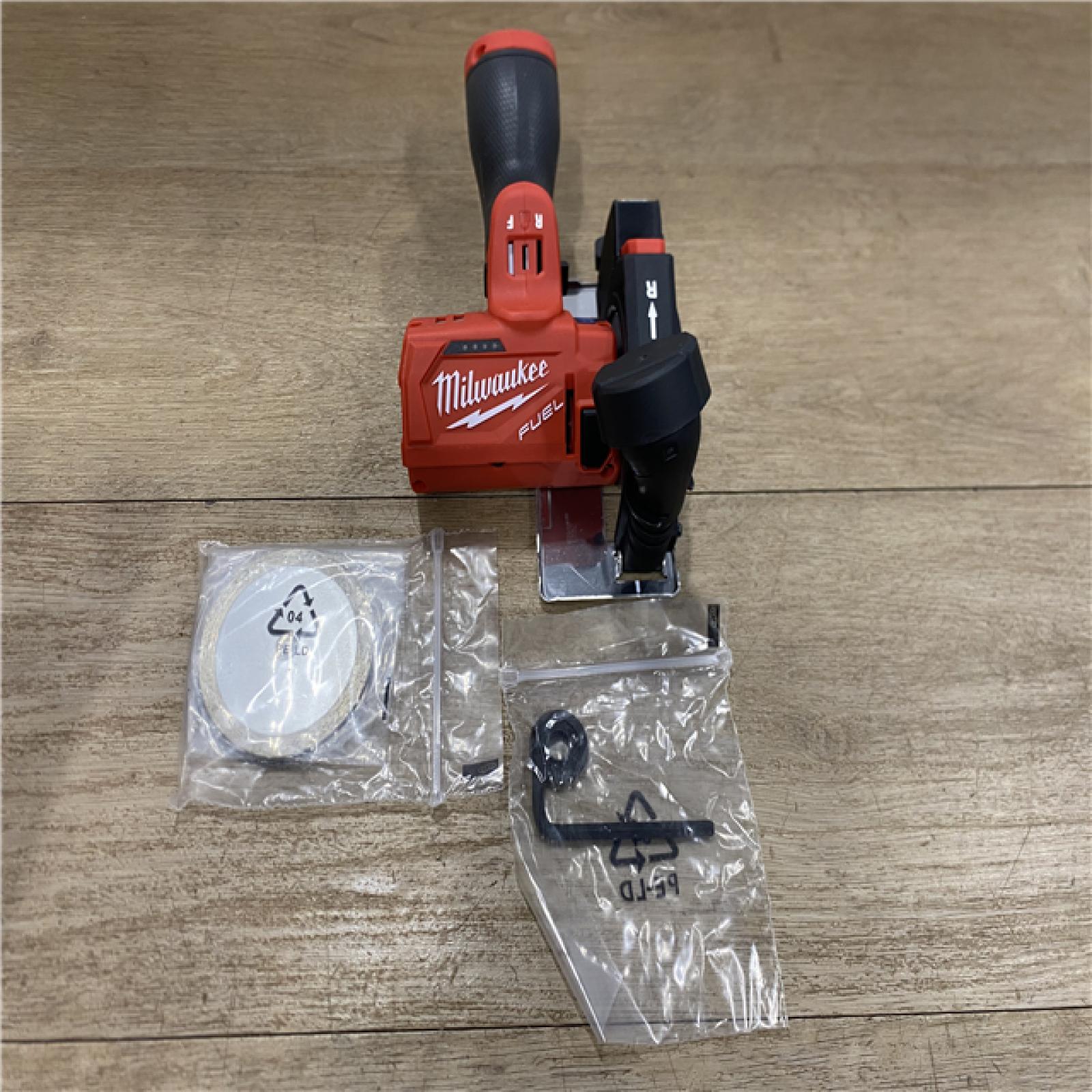 AS-IS Milwaukee FUEL 12V Lithium-Ion Brushless Cordless 3 in. Cut Off Saw (Tool-Only)