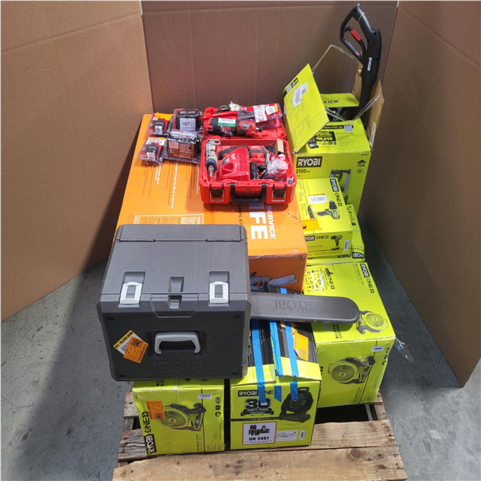 CALIFORNIA AS-IS TOOL PALLET