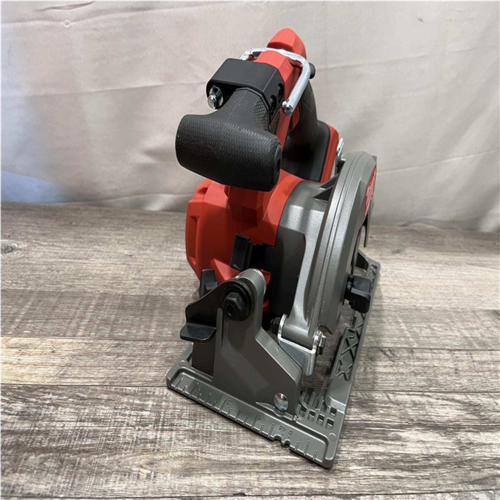 AS-IS Milwaukee FUEL 18V Lithium-Ion Brushless Cordless 6-1/2 in. Circular Saw (Tool-Only)