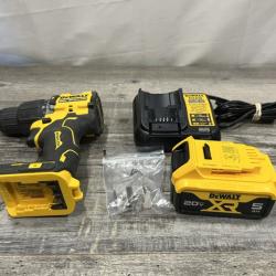 AS-IS DEWALT ATOMIC 20V Lithium-Ion Cordless 1/2 in. Hammer Drill Kit