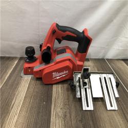 AS-IS Milwaukee M18 18V Lithium-Ion Cordless 3-1/4 in. Planer (Tool-Only)