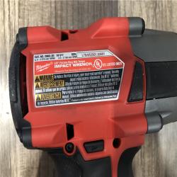AS-IS Milwaukee FUEL GEN-2 18V Lithium-Ion Mid Torque Brushless Cordless 3/8 in. Impact Wrench with Friction Ring (Tool-Only)