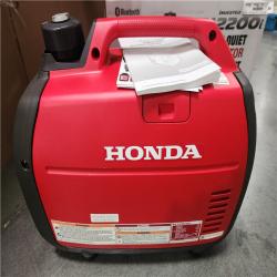 CALIFORNIA AS-IS HONDA EU2200 PORTABLE INVERTER GENERATOR