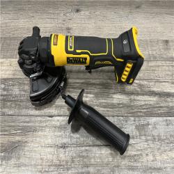 AS-IS DEWALT ATOMIC 20V MAX Cordless 4-1/2 in. Angle Grinder with Paddle Switch (Tool Only)