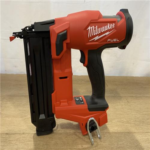 AS-IS Milwaukee FUEL 18-Volt Lithium-Ion Brushless Cordless Gen II 18-Gauge Brad Nailer (Tool-Only)