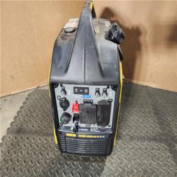 HOUSTON LOCATION - AS-IS CHAMPION 4500/3500-Watt Electric Start Gasoline/Propane Powered Dual Fuel Inverter Generator with Quiet Technology and CO Shield