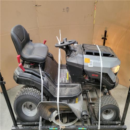CALIFORNIA AS-IS MURRAZ MT100 SIT DOWN RIDING LAWN MOWER