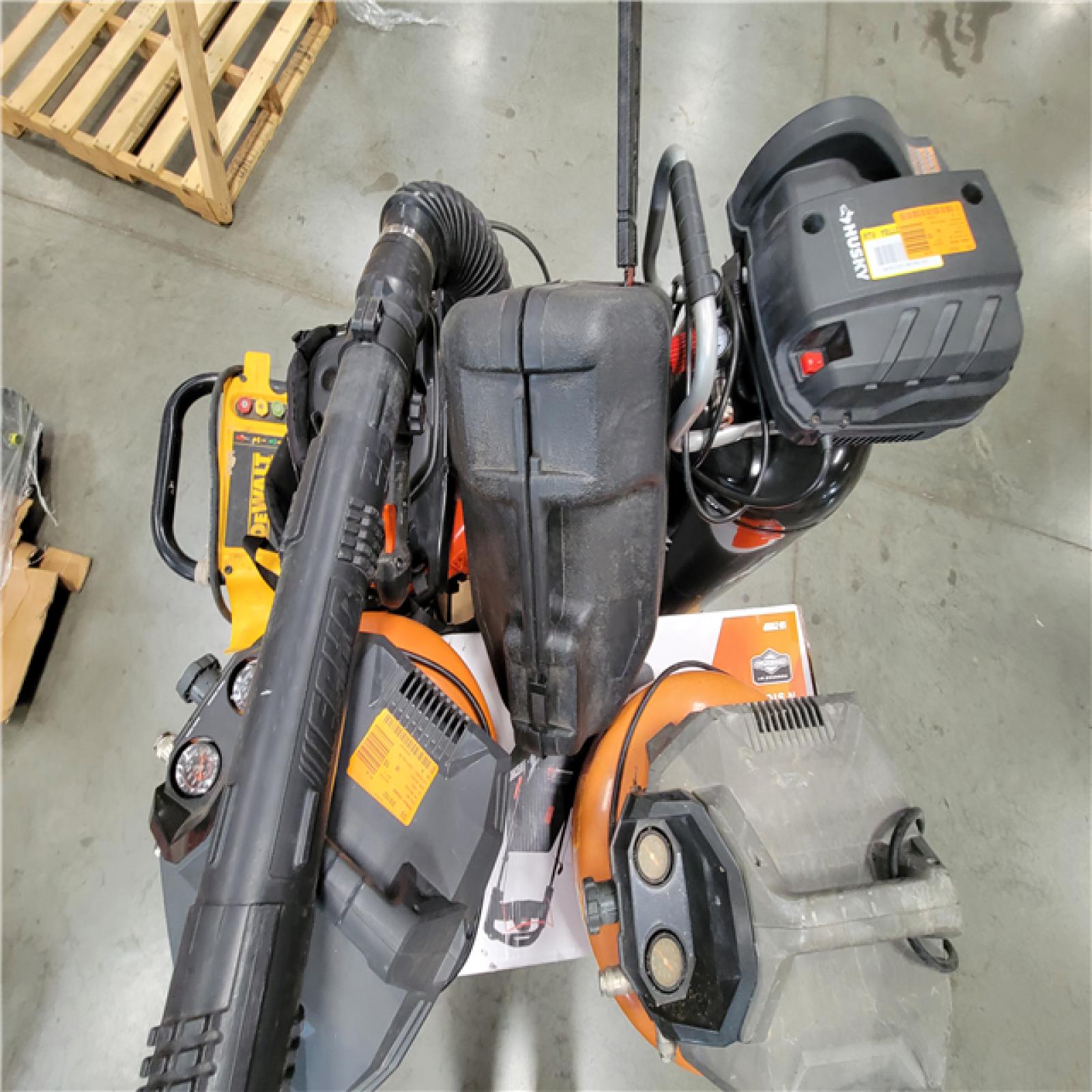 California AS-IS OUTDOOR POWER EQUIPMENT