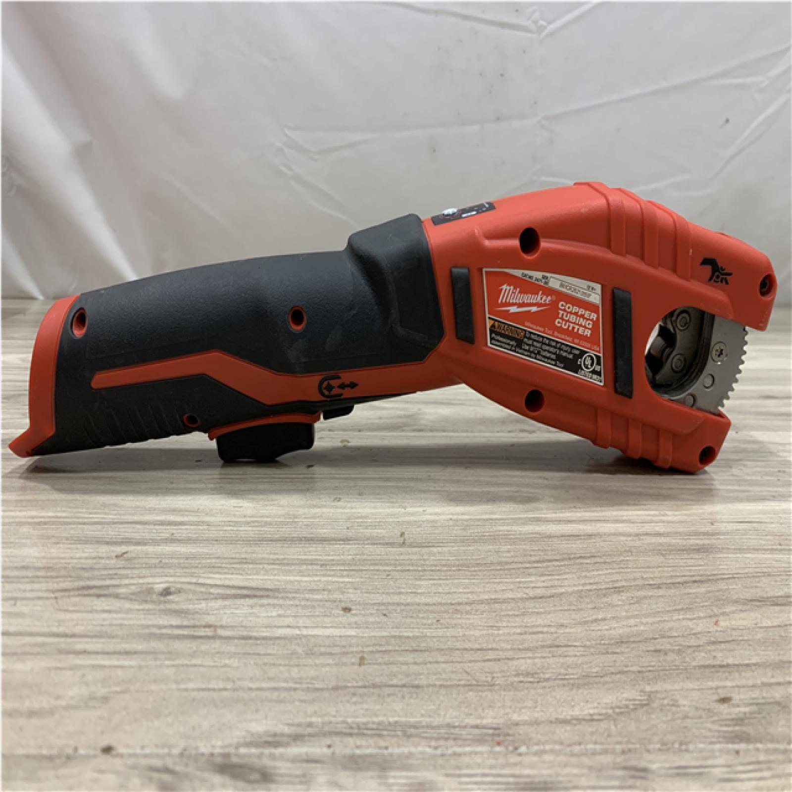 AS-IS Milwaukee 12V Lithium-Ion Cordless Copper Tubing Cutter (Tool-Only)