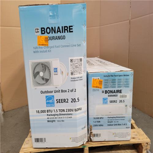 California NEW Bonaire Durango Split Air Conditioner (Damaged Boxes)