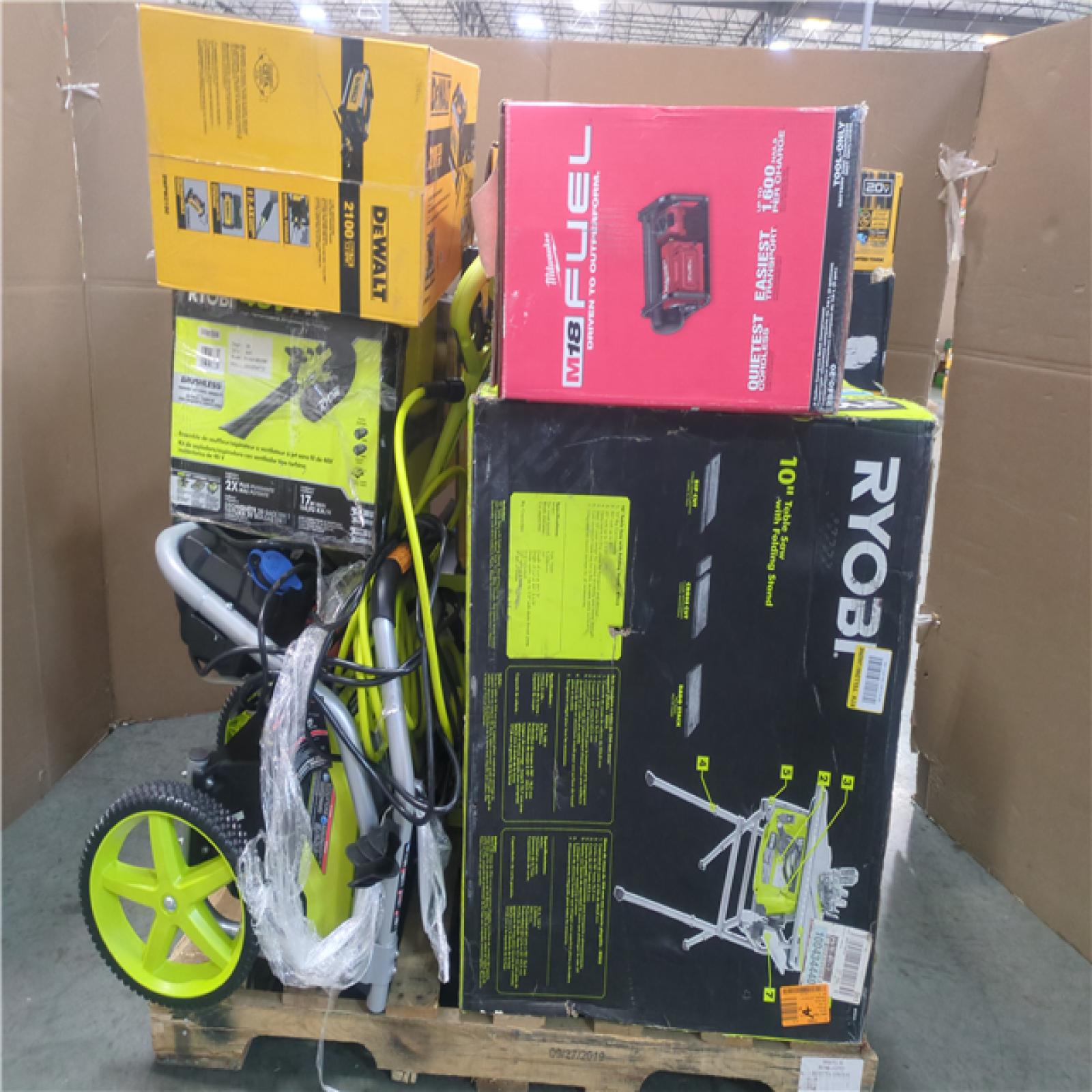 CALIFORNIA AS-IS TOOL PALLET