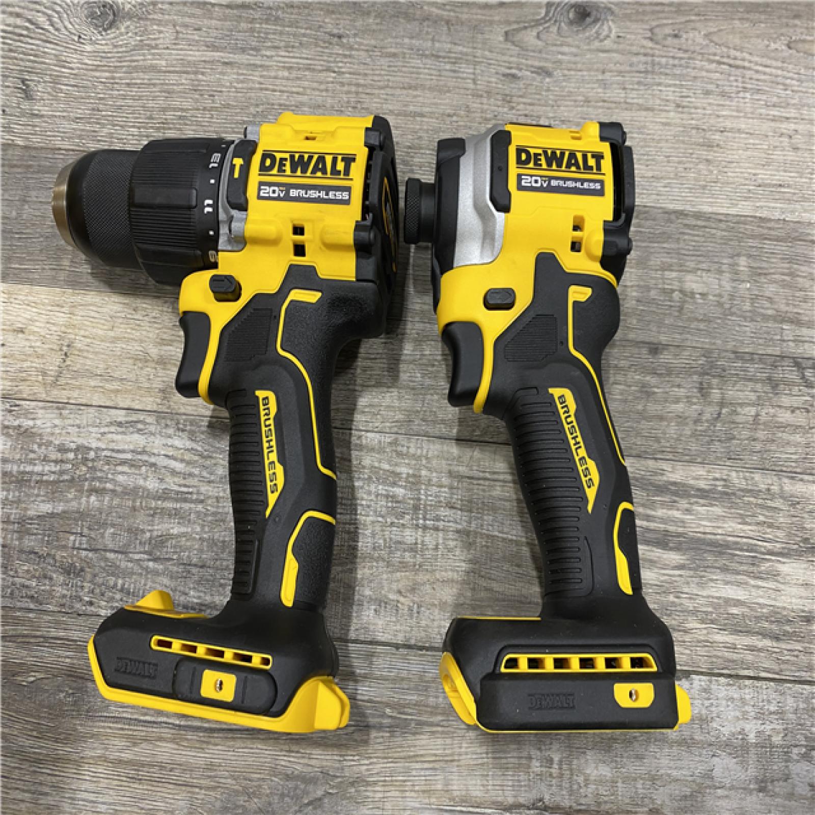 AS-IS DEWALT ATOMIC 20V MAX Lithium-Ion Cordless 2-Tool Combo Kit