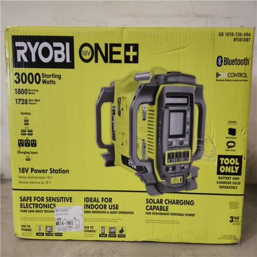 Phoenix NEW RYOBI 18V ONE+ 1800-Watt Portable Battery Inverter Power Station/8-Port Charger (Tool Only)