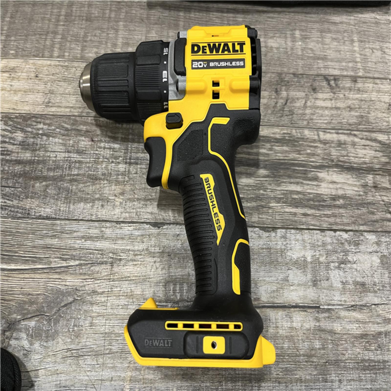 AS-IS DEWALT Atomic 20V Lithium-Ion Cordless Compact 1/2 in. Drill/Driver Kit