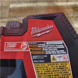 Houston Location AS-IS Milwaukee Cross Line & Plumb Points Laser