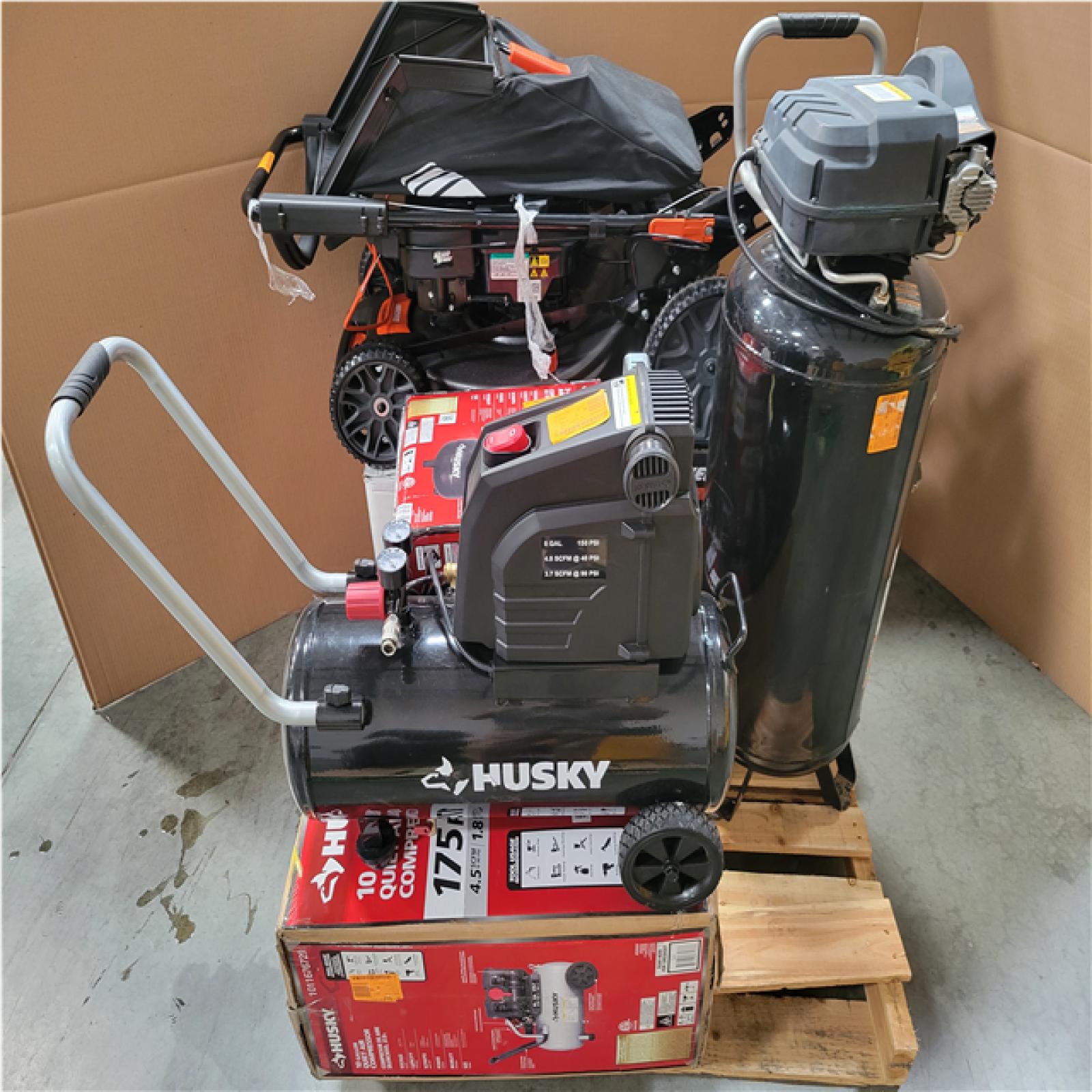 CALIFORNIA AS-IS OUTDOOR POWER EQUIPMENT