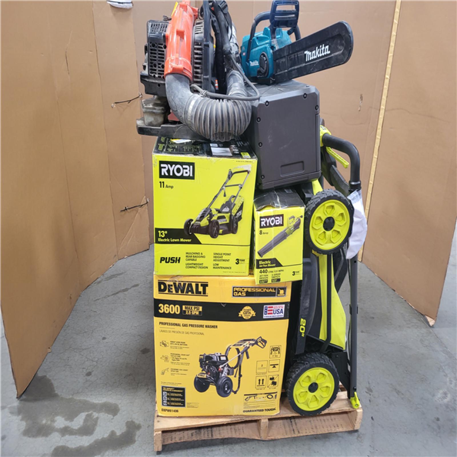 California AS-IS Outdoor Power Equipment