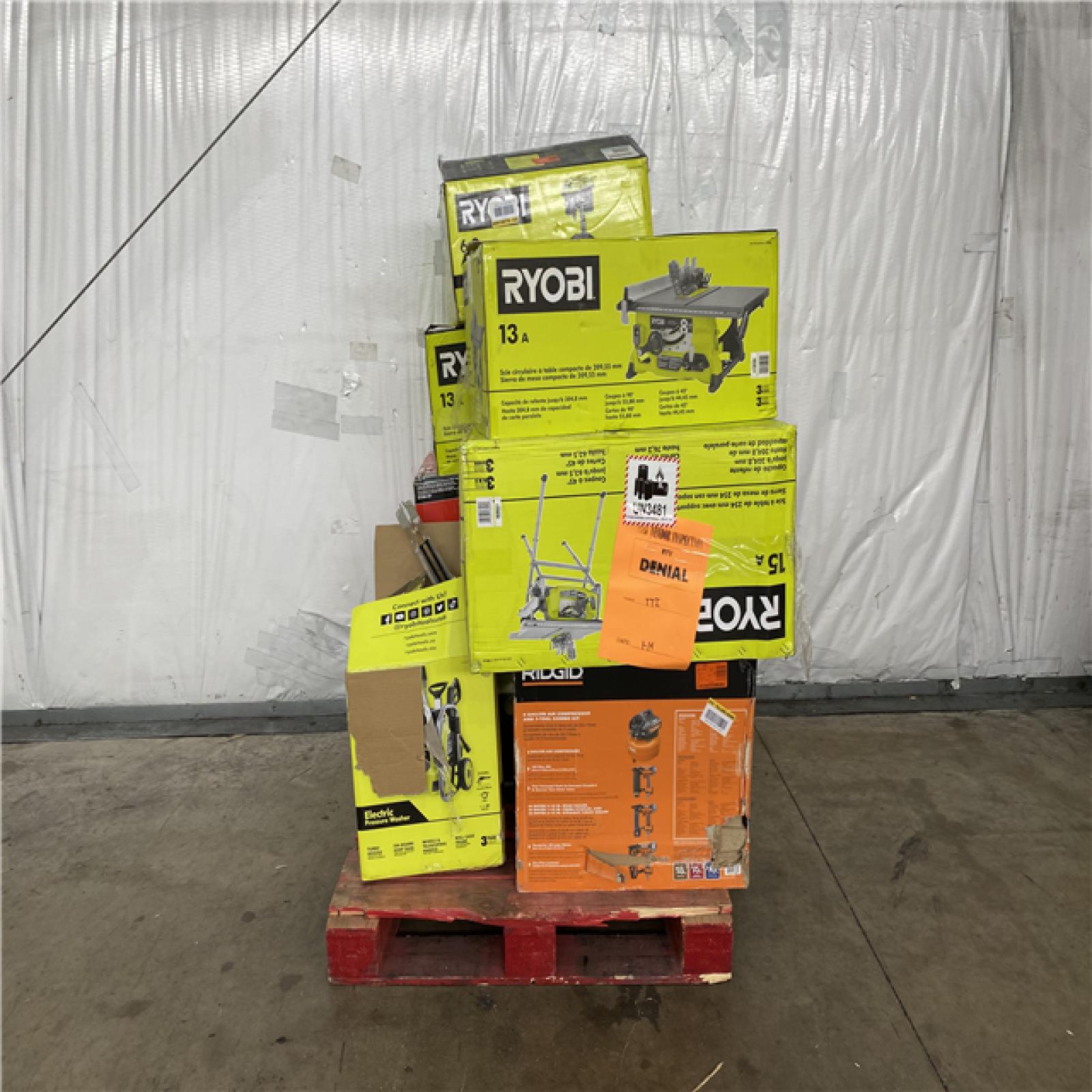 Houston Location- AS-IS Tool Pallet