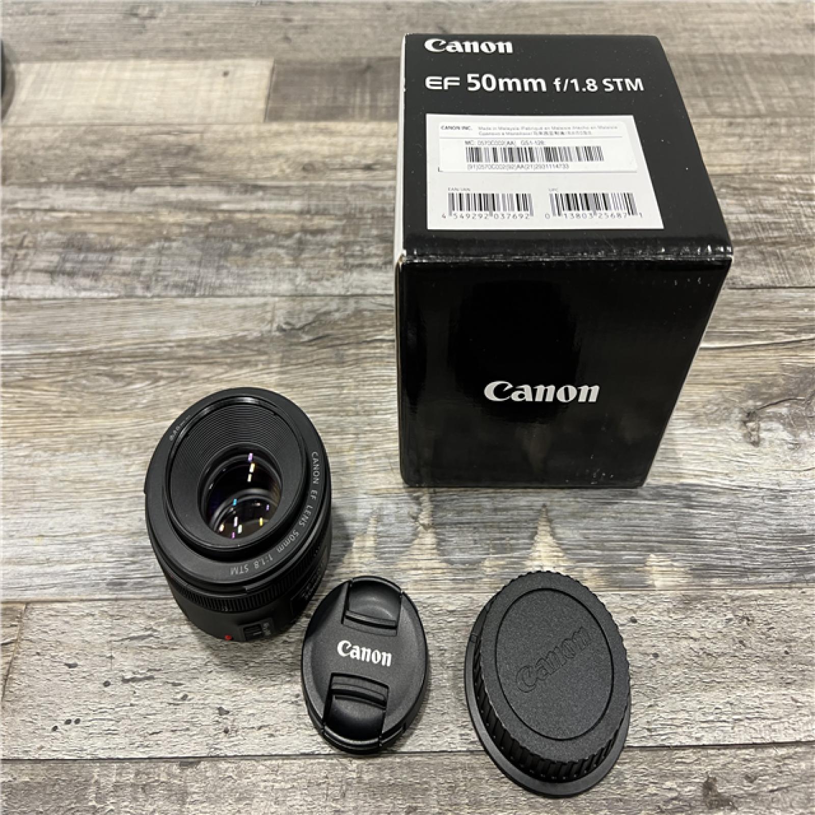 AS-IS Canon EF 50mm f/1.8 STM Lens