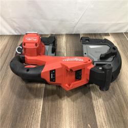 AS-IS Milwaukee FUEL 18V Lithium-Ion Brushless Cordless Deep Cut Band Saw (Tool-Only)