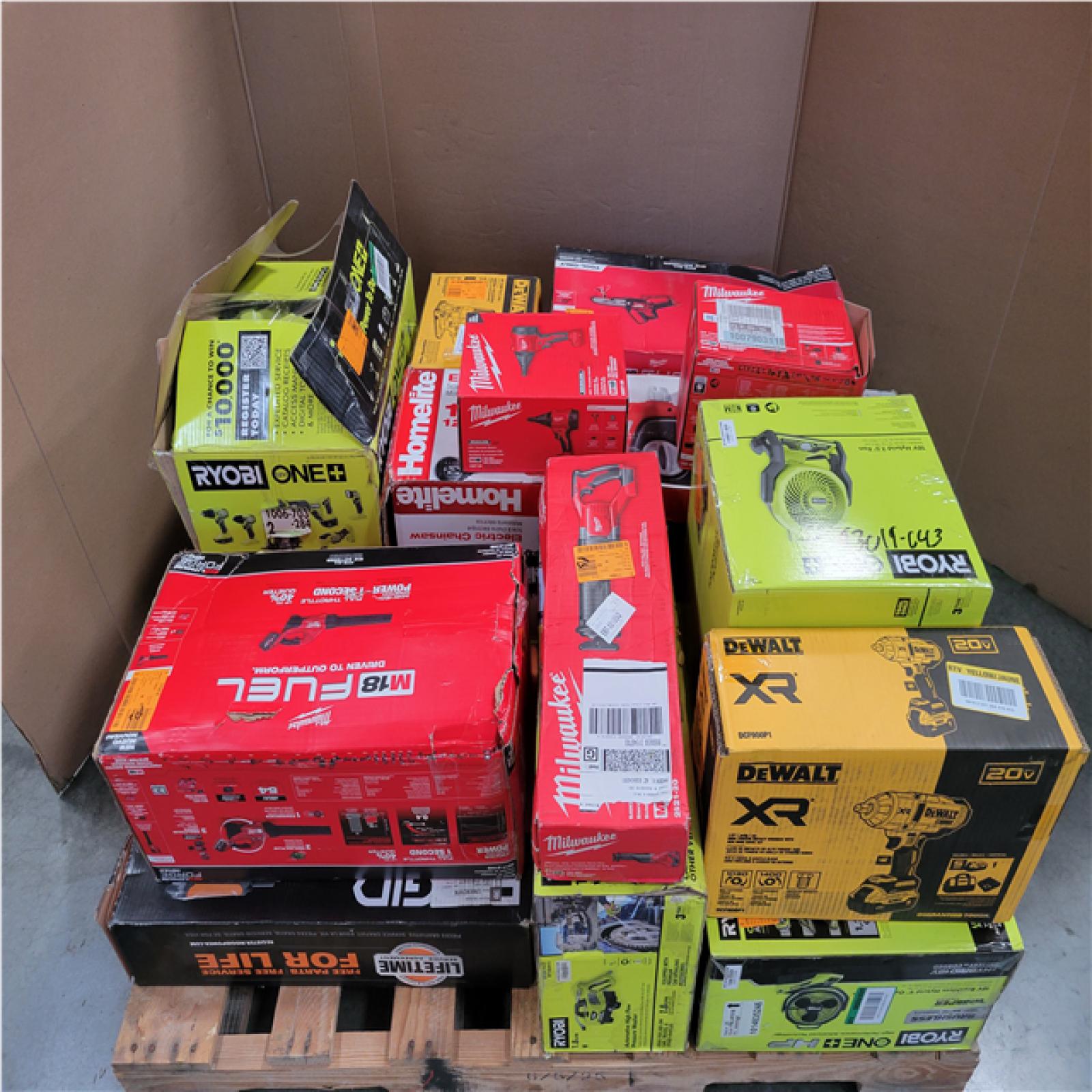 CALIFORNIA AS-IS TOOL PALLET