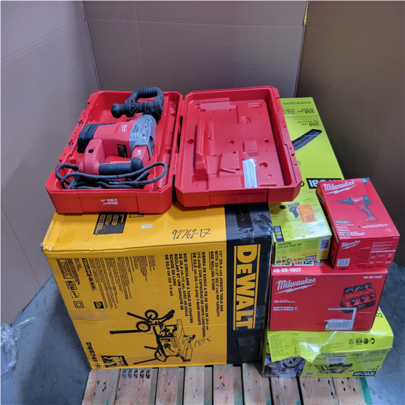 CALIFORNIA AS-IS TOOL PALLET
