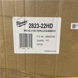 NEW- M18 FUEL Brushless Cordless 21 in. Walk Behind Dual Battery Self-Propelled Mower W/(2) 12.0Ah Battery and Rapid Charger