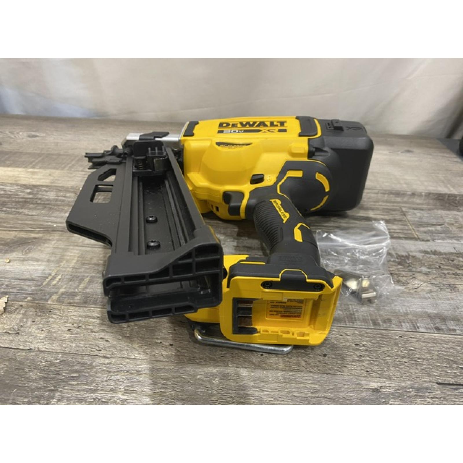 AS-IS DEWALT 20-Volt 21° Cordless Framing Nailer (Tool-Only)