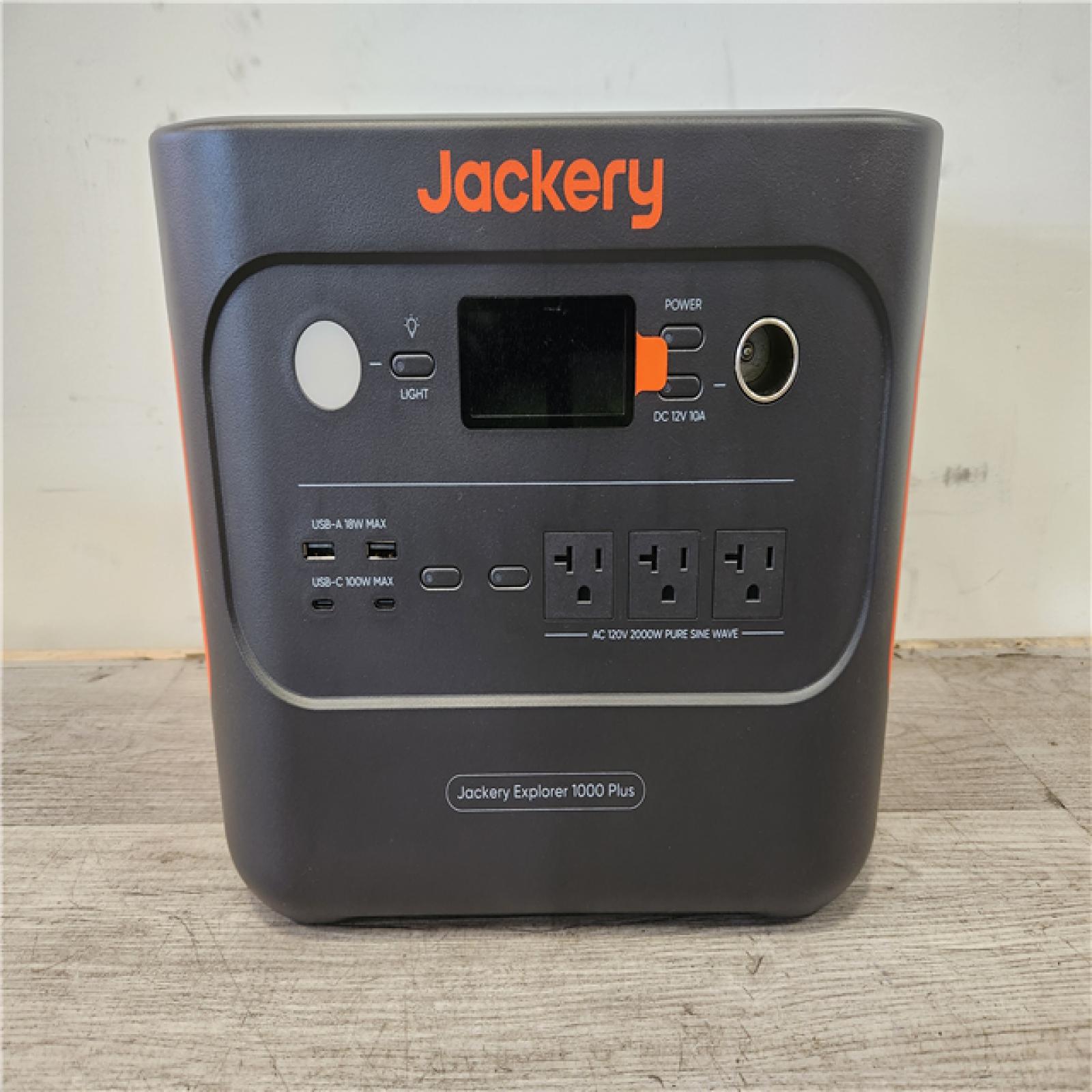 Phoenix Location NEW Jackery Solar Generator Explorer 1000 Plus 1264.64Wh/2000W Model No. JE-1000C
