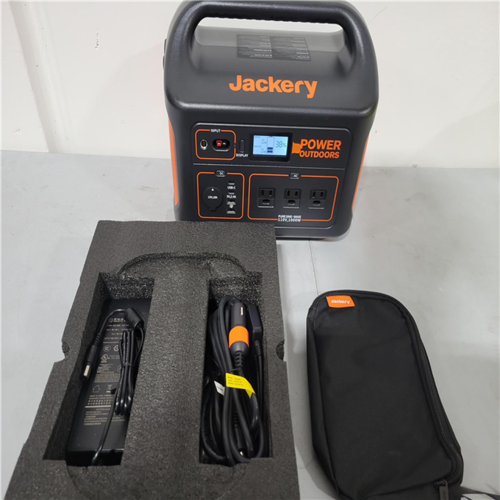 CALIFORNIA NEW JACKERY SOLAR GENERATOR