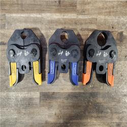 HOUSTON LOCATION - AS-IS Milwaukee-2674-22P M18 Short Throw Press Tool Kit W/ Viega PureFlow Jaws