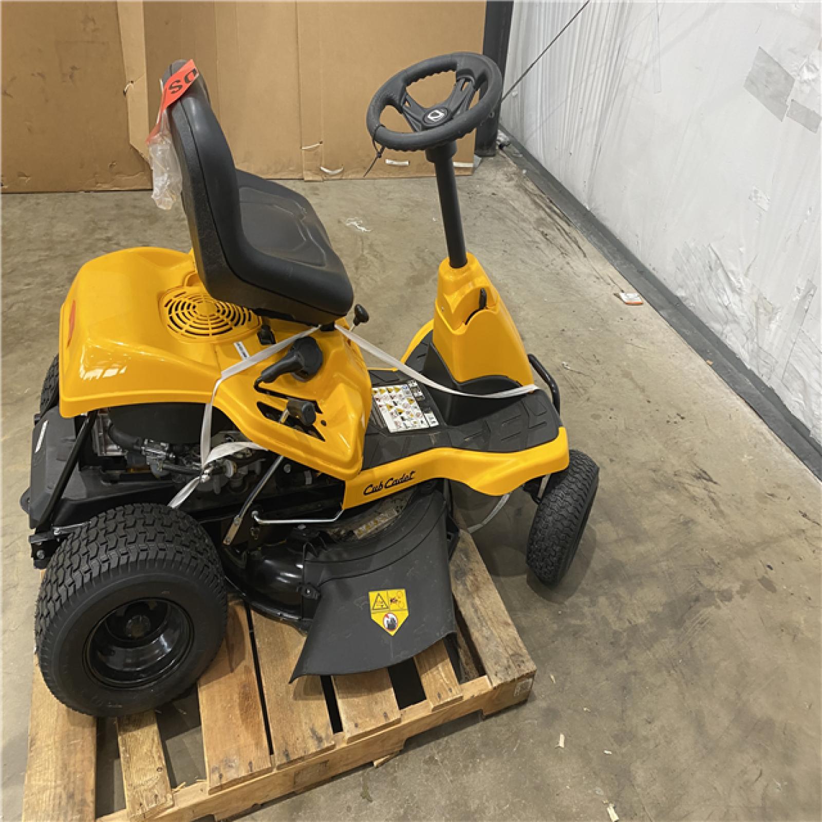 Houston Location - AS-IS Outdoor Power Equipment CUB CADET 30 INCH SIT DOWN MOWER