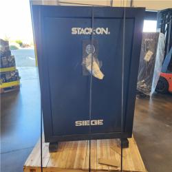 DALLAS LOCATION - STACK-ON Siege 72-Gun Fireproof with Electronic Lock Gun Safe  Black