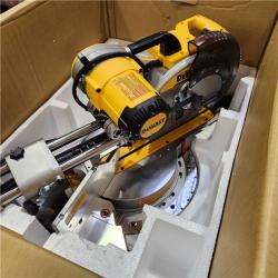 As-Is-  DEWALT 12 Double Bevel Sliding Compound Miter Saw
