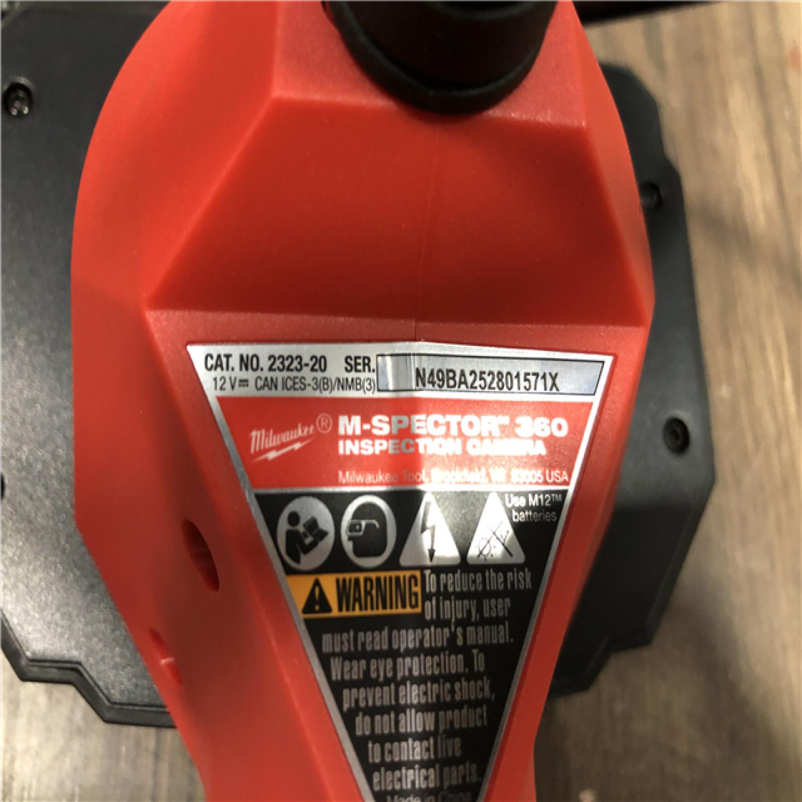 AS-IS Milwaukee 12V Lithium-Ion Cordless M-SPECTOR 360-Degree 4 ft. Inspection Camera Kit