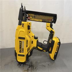 AS-IS - DeWALT 20V MAX XR Lithium-Ion Cordless 18-Gauge Narrow Crown Stapler Kit
