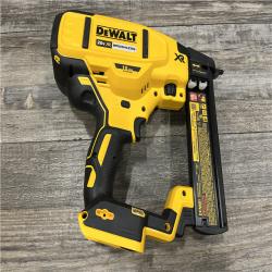 AS-IS DEWALT 20V MAX XR Lithium-Ion Cordless 18-Gauge Narrow Crown Stapler Kit