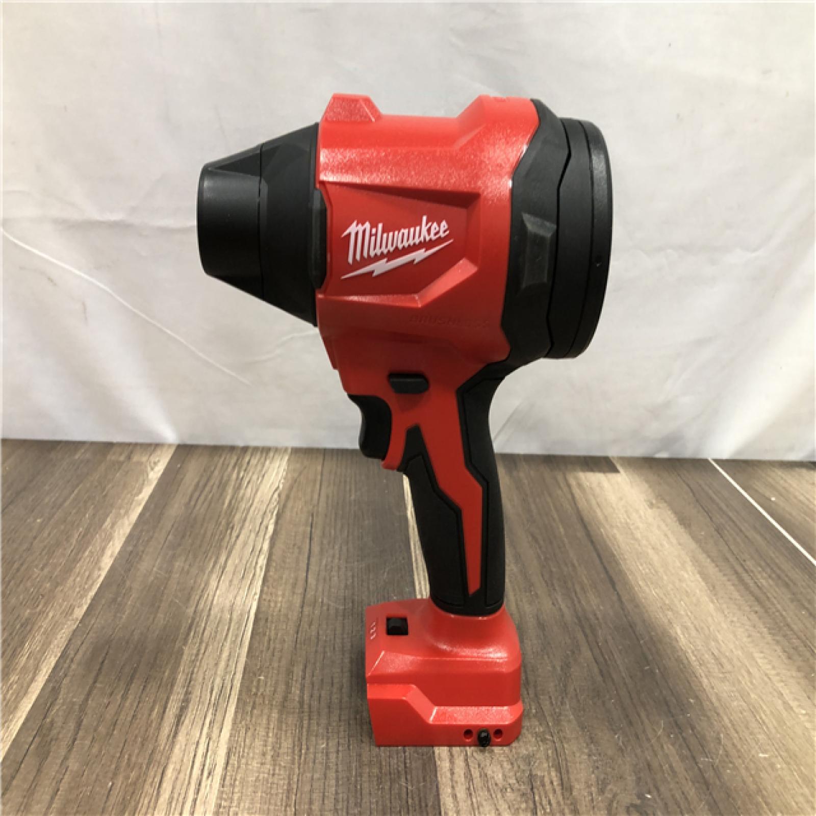 AS-IS Milwaukee 18V Lithium-Ion 570 MPH Brushless Cordless Precision Blower with Variable Speed Trigger and Trigger Lock