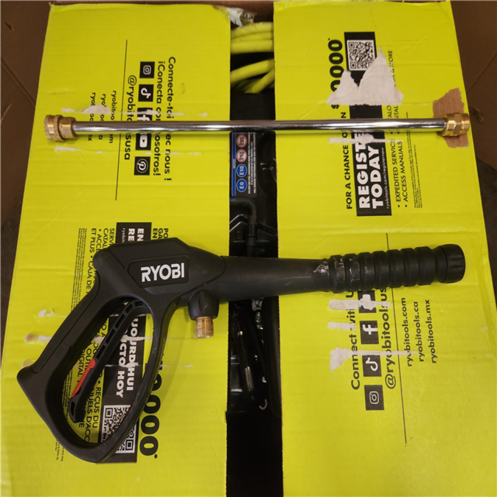 Phoenix AS-IS RYOBI 3300 PSI 2.4 GPM Cold Water Gas Pressure Washer with 212cc Engine